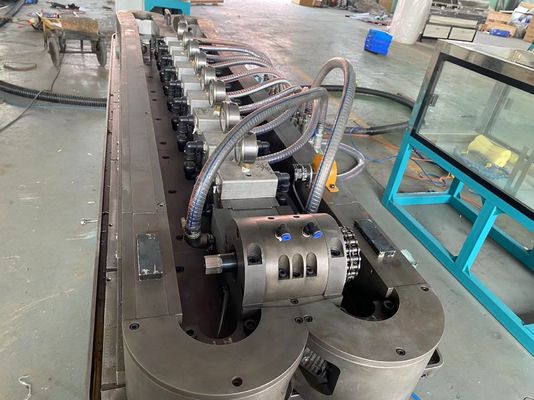 دستگاه قالب گیری فشاری بلوک مکش خلاء برای لوله های راه راه PE PP PVC PA