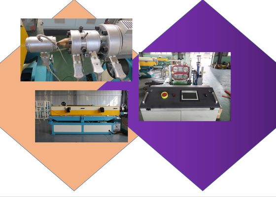 دستگاه لوله های پلاستیکی موجدار HDPE 550MM تک پلاستیکی