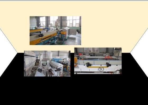 دستگاه اکستروژن لوله پلاستیکی PE PA 60mm