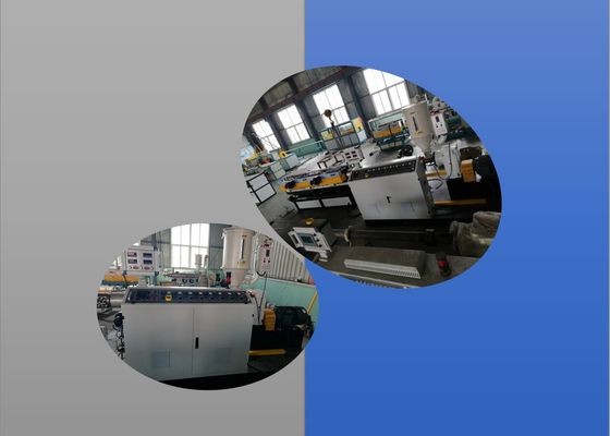 دستگاه اکستروژن لوله 15m / Min 35kw 100Kg / Hr HDPE LDPE