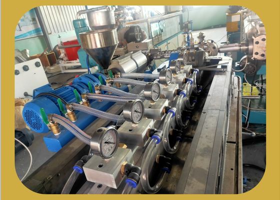 دستگاه ساخت کابل سیم اکسترودر PVC غلاف 40m / min