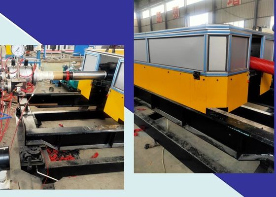20-63mm PP PE HDPE راه راه لوله اکستروژن خط ساخت ماشین