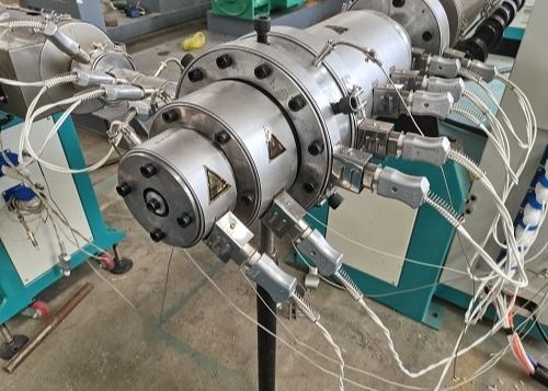 خط اکستروژن لوله PE PP HDPE 20-110 میلی متر / ماشین ساخت
