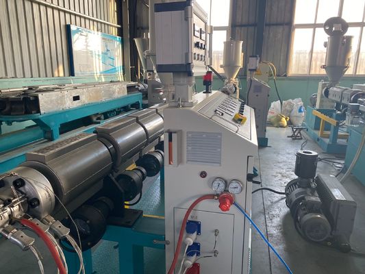 200-500 میلی متر لوله موجدار تک جداره اکستروژن پلاستیک PVC/PE/PP/PPR