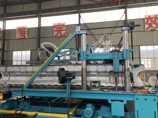 دستگاه ساخت خط لوله راه راه HDPE PP 315mm