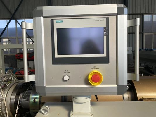 سیستم اکستروژن لوله پی وی سی کاندویت گاز PVC CPVC UPVC مواد PLC