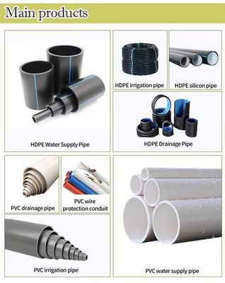 اکسترودر لوله لوله برق تخلیه آب PVC پلاستیکی کاملا اتوماتیک