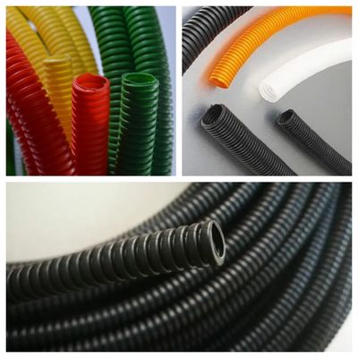 PE PP PVC Sylphon Bellows خط تولید برای لوله های موجدار تک یا دو جداره