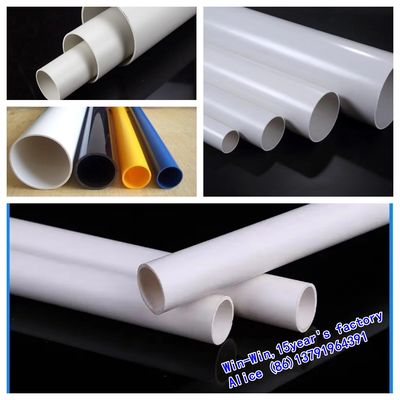 خط تولید لوله راه راه پی وی سی HDPE PE PPR UPVC CPVC برای سیم لوله برق
