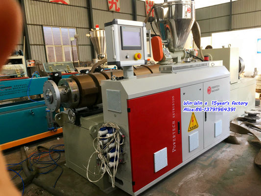خط اکستروژن لوله پلی اتیلن PE HDPE PPR دستگاه ساخت لوله اکسترودر پلاستیک
