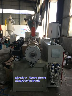 خط اکستروژن لوله پلی اتیلن PE HDPE PPR دستگاه ساخت لوله اکسترودر پلاستیک