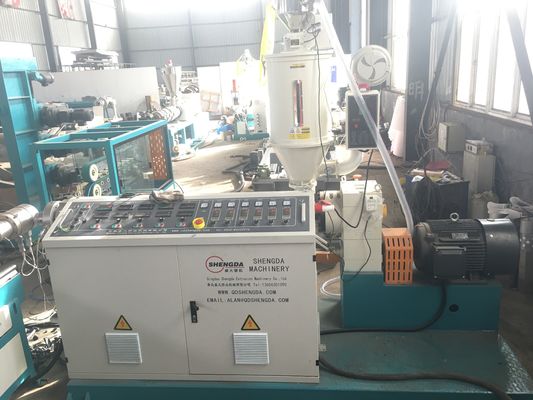 PE PPR PVC خط اکستروژن لوله راه راه برای لوله گاز تامین آب