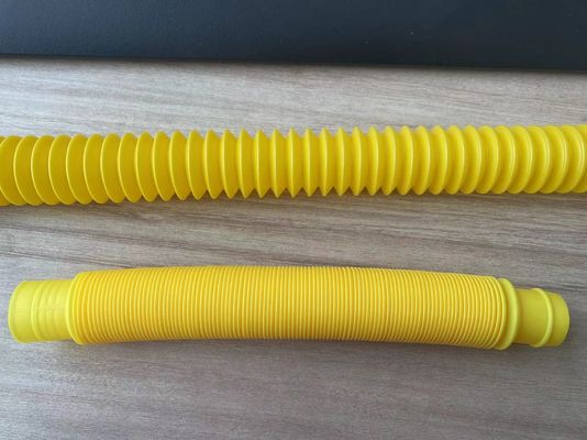 PE PP PVC آکاردئونی برقی شیلنگ موجدار خط اکستروژن لوله تک دیواره