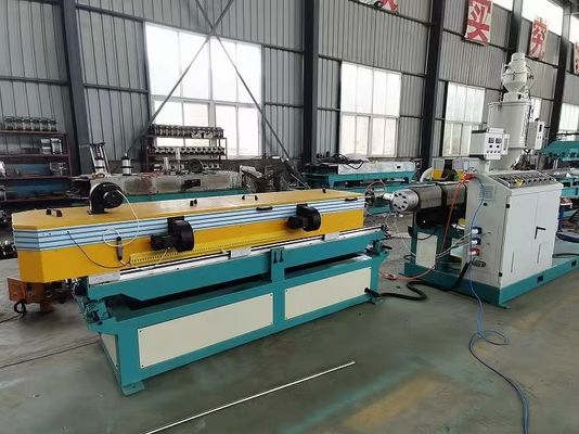 خط اکستروژن لوله موجدار تک جداره PVC PE PP برای غلاف مجرای الکتریکی