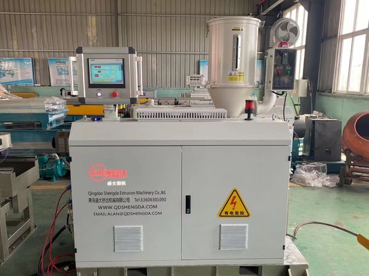 کنترل PLC خط تولید اکستروژن لوله راه راه تک / دو جداره
