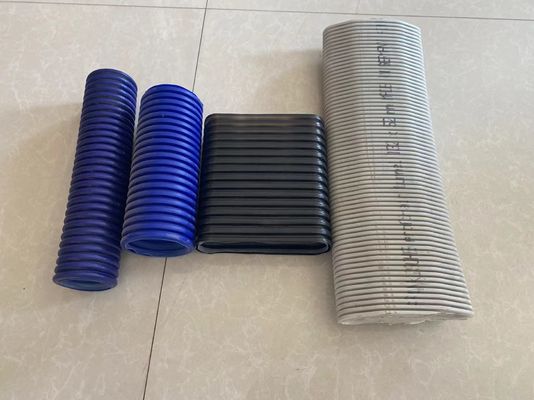 خط اکستروژن لوله های راه راه دوجداره هوای تازه HDPE پلاستیکی انعطاف پذیر