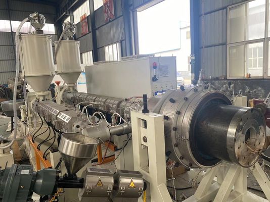 دستگاه ساخت خط اکستروژن لوله HDPE سه لایه تامین آب مشترک اکستروژن