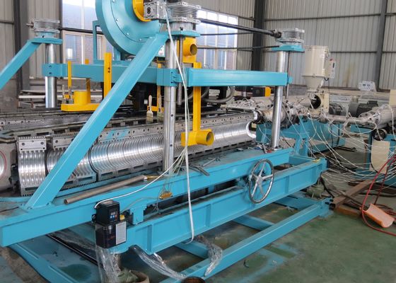 خط اکستروژن لوله راه راه HDPE 800mm
