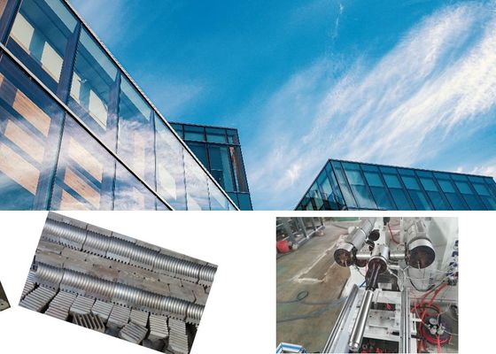دستگاه اکستروژن لوله PE HDPE