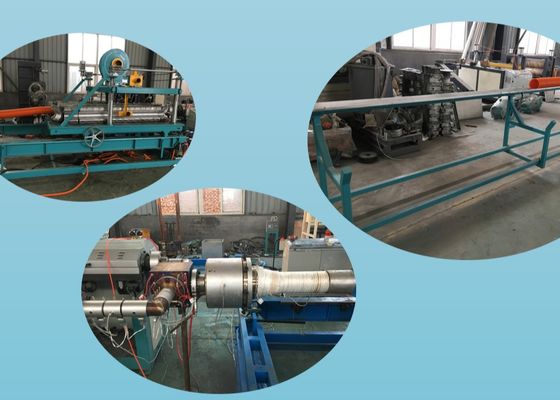 خط اکستروژن لوله راه راه دو جداره PE 16mm