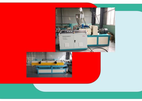 خط اکستروژن لوله لوله 30kg / H 17mm Pe