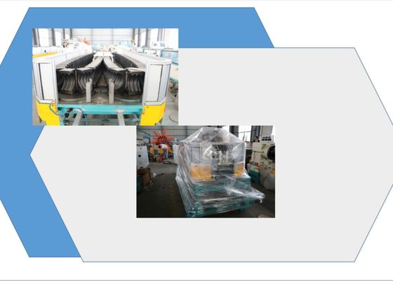 دستگاه لوله کشی موجدار PE HDPE 650mm