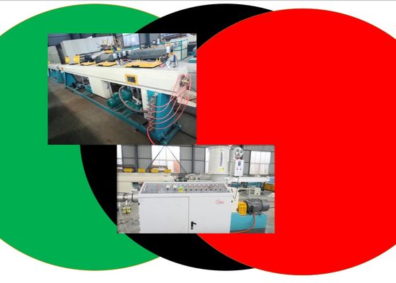 خط اکستروژن لوله پلاستیکی HDPE Twin Screw 750mm