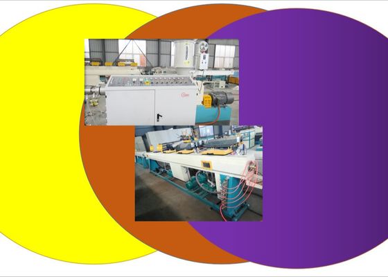 خط اکستروژن لوله پلاستیکی HDPE Twin Screw 750mm