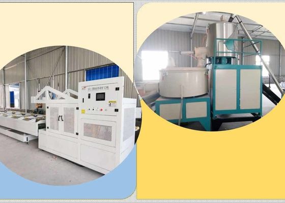 خط اکستروژن لوله تک جداره 100 کیلوگرم / ساعت PE PVC 35kw