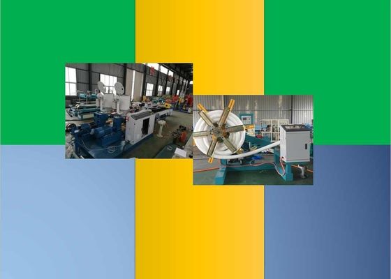 دستگاه شلنگ مکش سفت و سخت 160 میلی متر 30 کیلوگرم در ساعت دستگاه ساخت لوله PVC