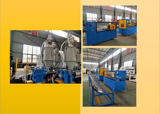 دستگاه لوله های راه راه CE دو پیچ PPR HDPE