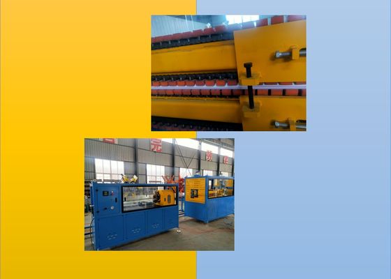 250kgh PLC عمیق پیچ HDPE خط اکستروژن لوله راه راه