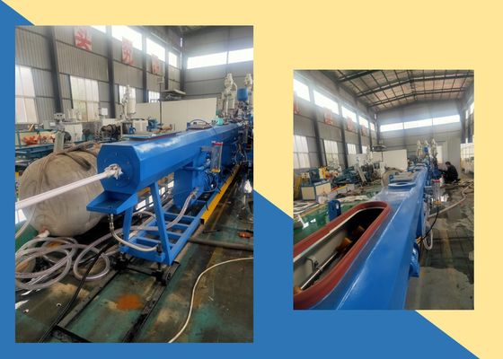 3 لایه 12 متر / دقیقه 8KN HDPE لوله اکستروژن تک پیچ