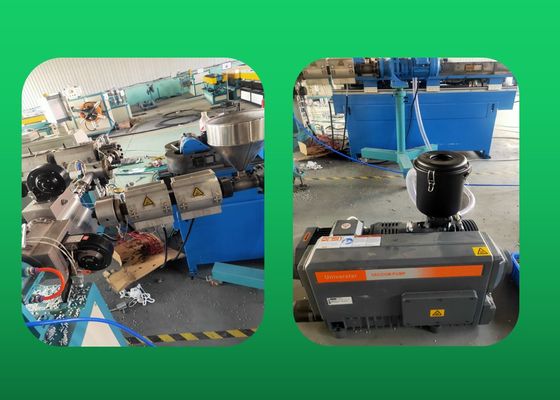 2-3.5m/Min PVC خط تولید لوله دوجداره 250-300 کیلوگرم/ساعت