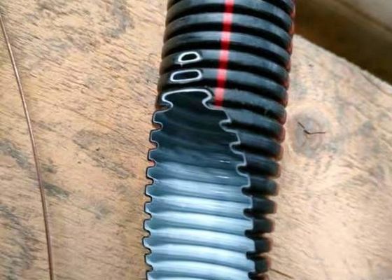 خط لوله اکستروژن لوله راه راه تک دیوار HDPE قطر 20 میلی متر / دستگاه ساخت