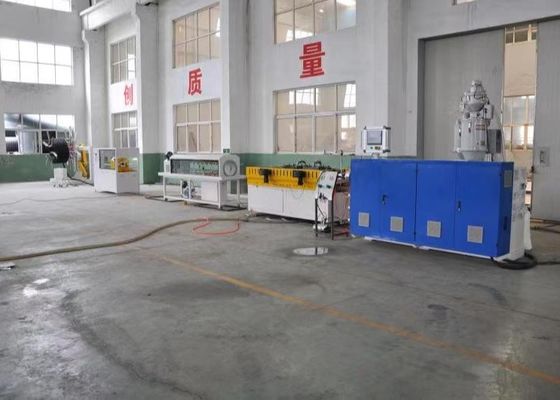 خط لوله اکستروژن 33L / D لوله راه راه تک دیواری 75 میلی متر