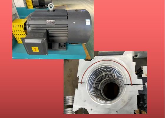 دو جداره خط اکستروژن لوله راه راه HDPE فاضلاب تخلیه
