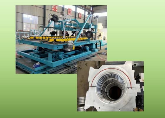 دستگاه اکسترودر لوله فاضلاب دو جداره HDPE برای لوله کشی
