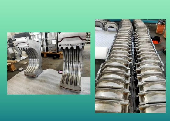 دستگاه اکسترودر لوله فاضلاب دو جداره HDPE برای لوله کشی