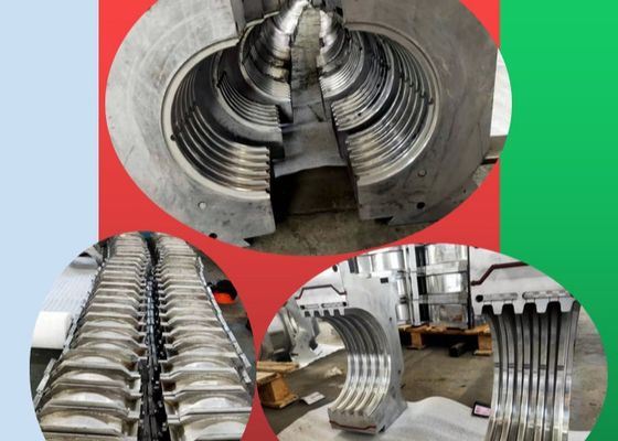 اکسترودر لوله راه راه دو جداره PVC PE 200 میلی متر