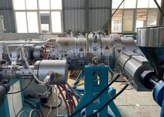 PLC Lineal 15m / min 250kg / H لوله اکستروژن لوله HDPE