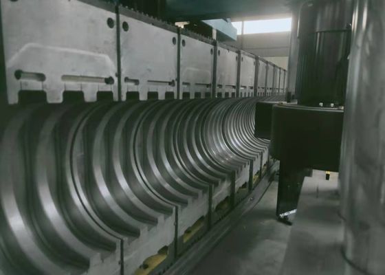 خط اکستروژن لوله راه راه دو جداره HDPE با سرعت کامل 6.5 متر در دقیقه