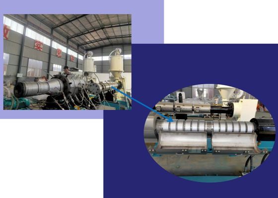 خط تولید لوله های راه راه دو جداره HDPE ID200 mm ID600 mm