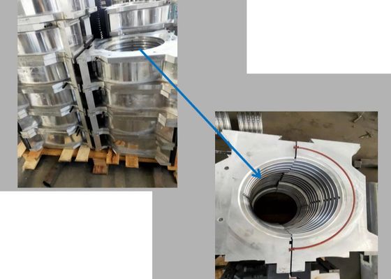 خط تولید لوله های راه راه دو جداره HDPE ID200 mm ID600 mm