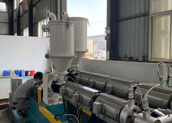 خط تولید 200 میلی متر HDPE PE لوله پلاستیکی با راندمان بالا