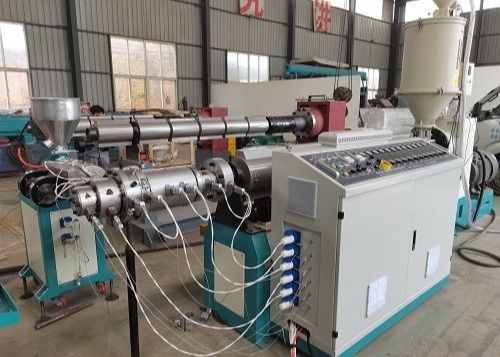 دستگاه ساخت لوله لوله فاضلاب خط لوله اکستروژن HDPE PPR