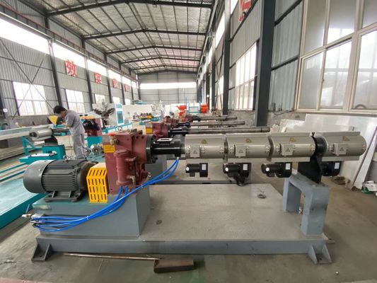 20-80kg/h PP PE PVC لوله تک پیچ اکسترودر دستگاه ساخت ماشین