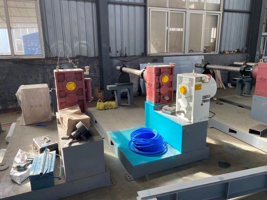 خط اکستروژن لوله موجدار تک جداره 90 کیلوگرم/ح 16-63 میلی متر PE PP HDPE