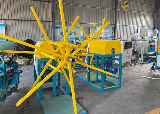 دستگاه اکسترودر پلاستیکی تک پیچ تامین گاز آب HDPE PP 160-450 میلی متر