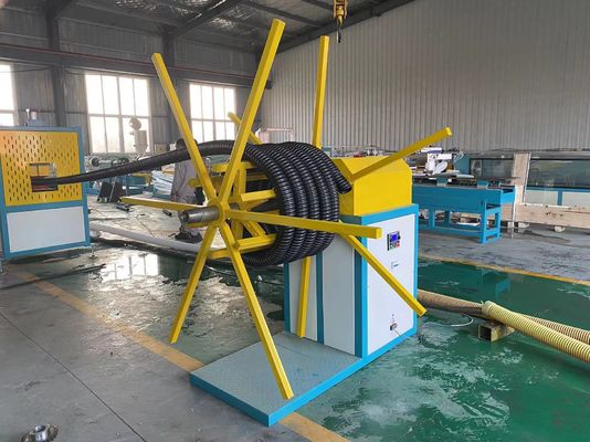 خط تولید ماشین پلاستیکی 25-100 میلی متر HDPE PP مارپیچ کربنی